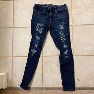 American Eagle Distressed Jeggings